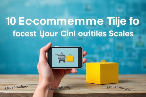 10 Daily E-commerce Tips to Boost Your Online Sales 1. **Optimize Your Website for Mobile Devices**: Ensure your website is mobile-friendly as more than half of online traffic comes from mobile devices. 2. **Improve Your Website's Loading Speed**: A slow-loading website can lead to high bounce rates. Use tools like Google PageSpeed Insights to check and improve your site's speed. 3. **Leverage Social Media**: Promote your products on social media platforms to reach a wider audience. Use engag
