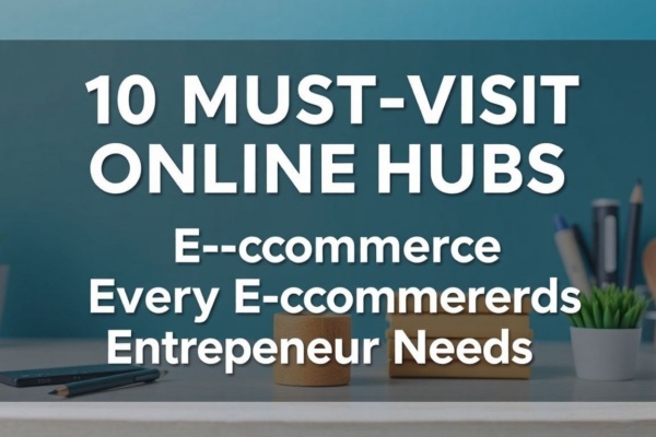 10 Must-Visit Online Hubs Every E-commerce Entrepreneur Needs