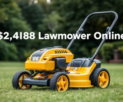 E-Commerce Confessions: Why I Purchased a $2,478 Lawnmower Online (And Survived to Share the Story)