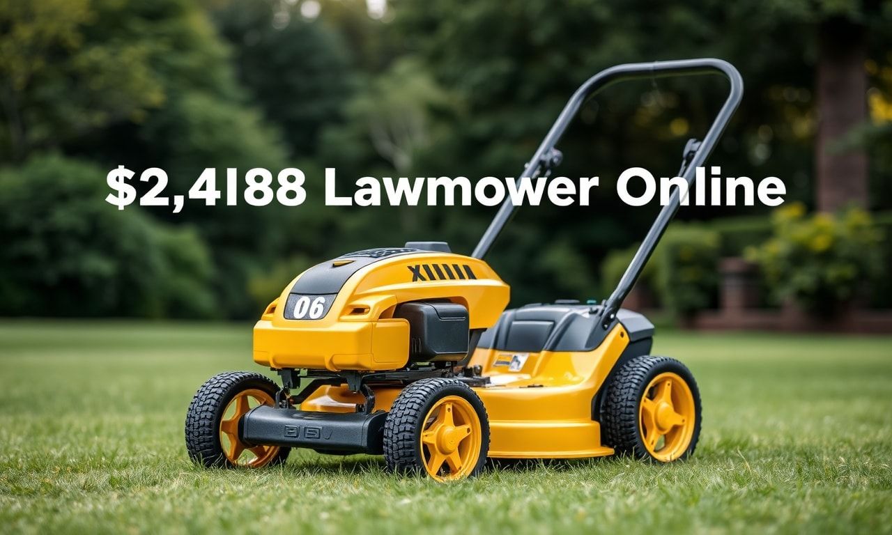 E-Commerce Confessions: Why I Purchased a $2,478 Lawnmower Online (And Survived to Share the Story)