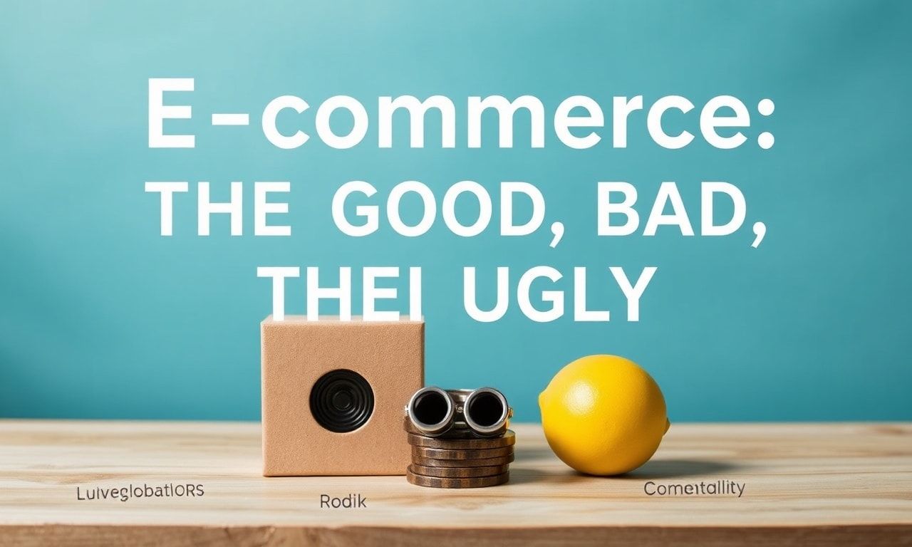 E-commerce: The Good, The Bad, The Ugly (And Why I'm Still Obsessed)
