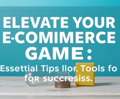 Elevate Your E-Commerce Game: Essential Tips and Tools for Success