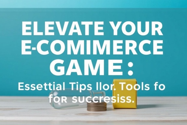 Elevate Your E-Commerce Game: Essential Tips and Tools for Success