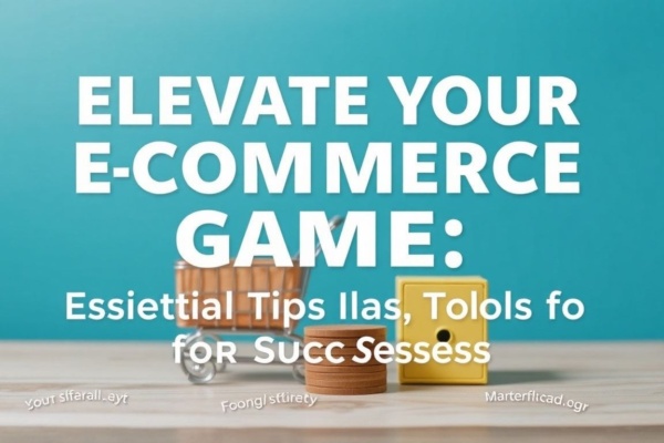 Elevate Your E-Commerce Game: Essential Tips and Tools for Success