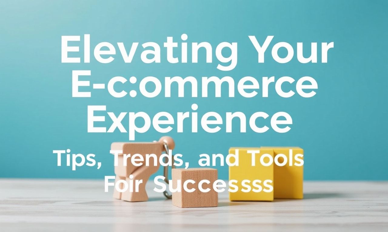 Elevating Your E-commerce Experience: Tips, Trends, and Tools for Success