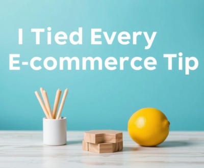 I Tried Every E-commerce Tip Out There—Here's What Actually Works