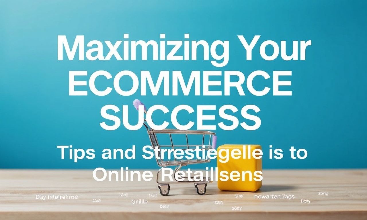 Maximizing Your Ecommerce Success: Tips and Strategies for Online Retailers