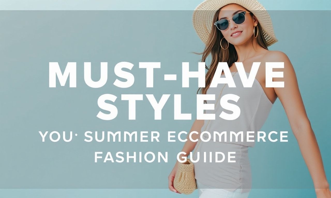 Must-Have Styles: Your Summer Ecommerce Fashion Guide