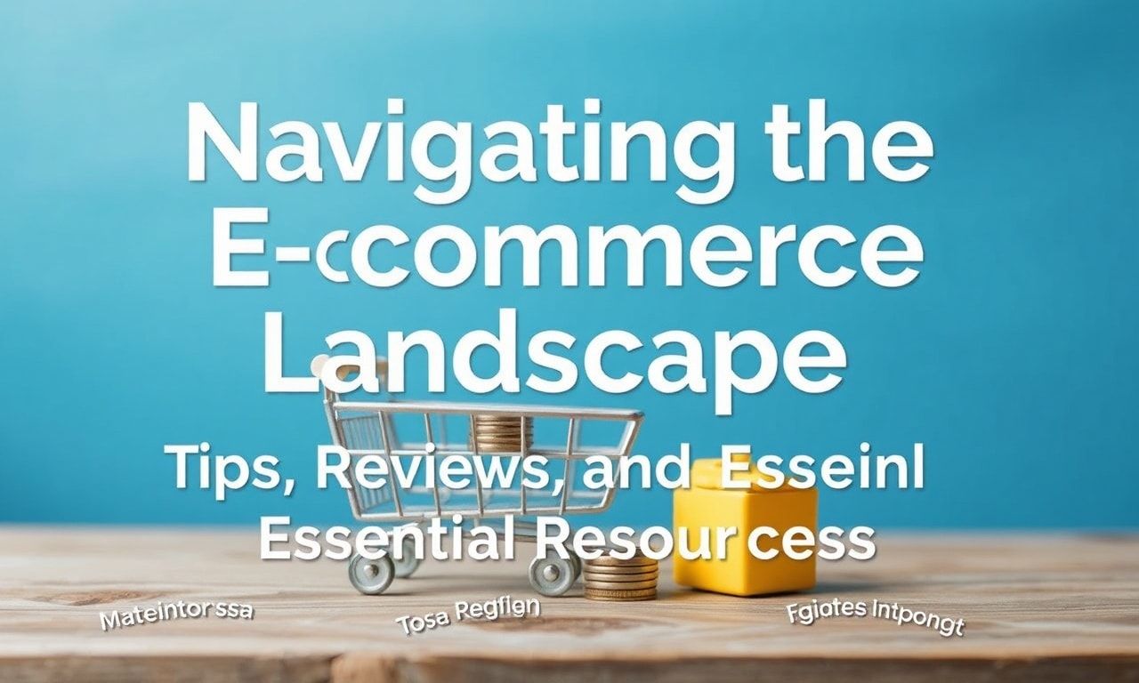 Navigating the E-commerce Landscape: Tips, Reviews, and Essential Resources