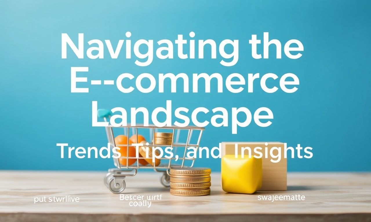 Navigating the E-commerce Landscape: Trends, Tips, and Insights