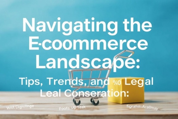 Navigating the Ecommerce Landscape: Tips, Trends, and Legal Considerations
