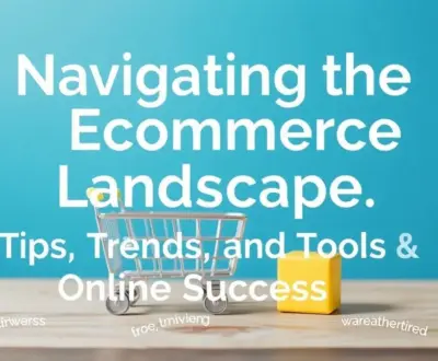 Navigating the Ecommerce Landscape: Tips, Trends, and Tools for Online Success