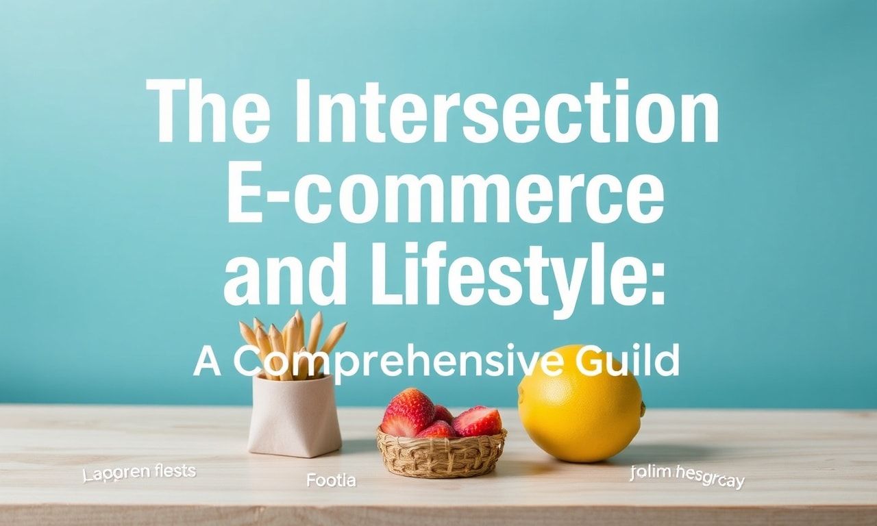 The Intersection of E-commerce and Lifestyle: A Comprehensive Guide