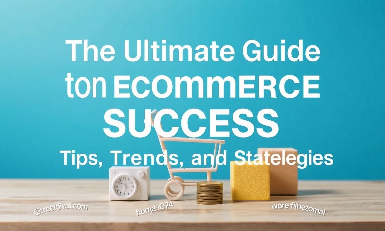 The Ultimate Guide to Ecommerce Success: Tips, Trends, and Strategies