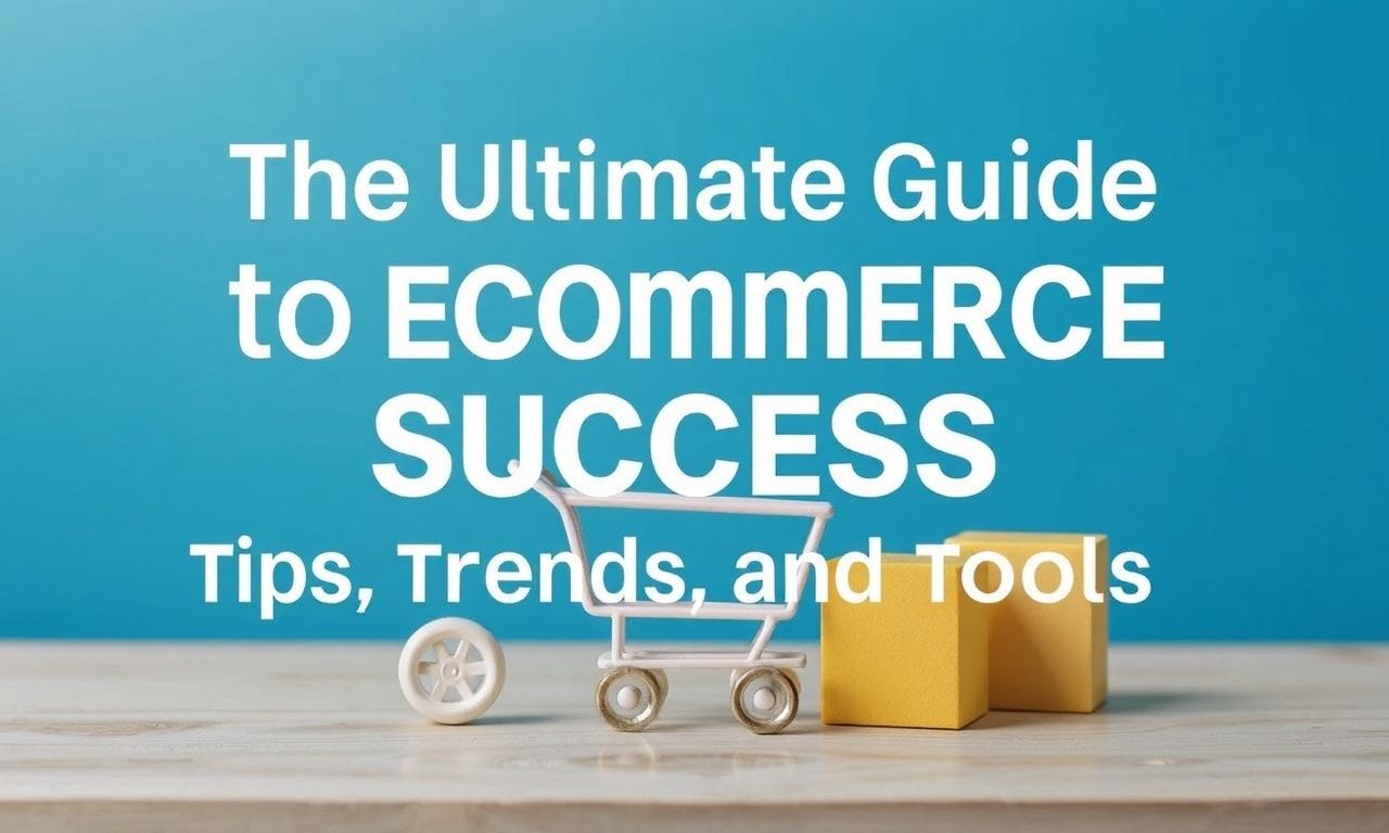 The Ultimate Guide to Ecommerce Success: Tips, Trends, and Tools