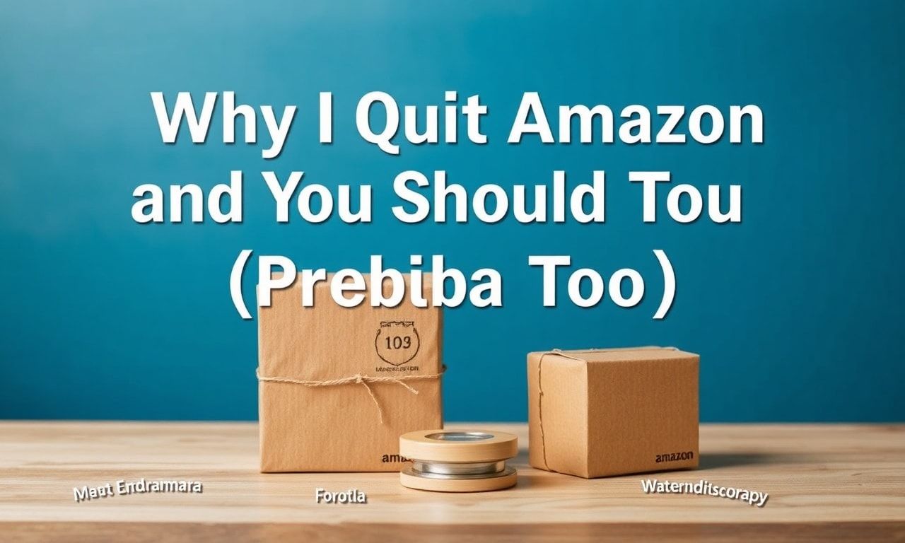Why I Quit Amazon and You Should Too (Probably)