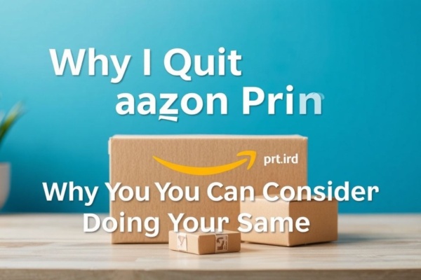 Why I Quit Amazon Prime and Why You Should Consider Doing the Same
