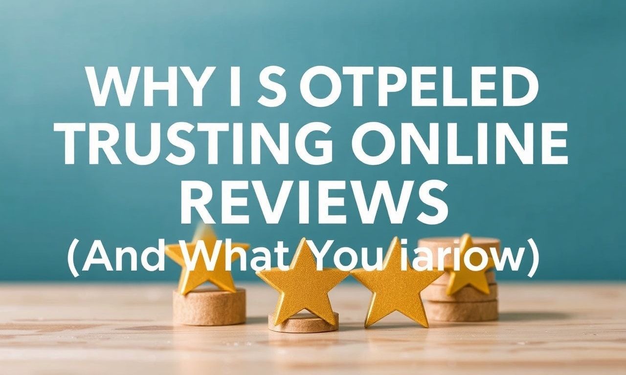 Why I Stopped Trusting Online Reviews (And What I Use Now)