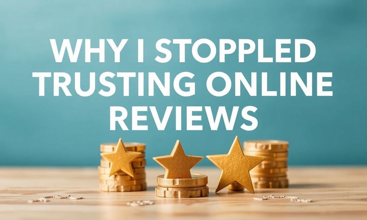 Why I Stopped Trusting Online Reviews (And Why You Should Too)